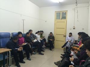 校医院党支部学习《准则》和《条例》情况报告